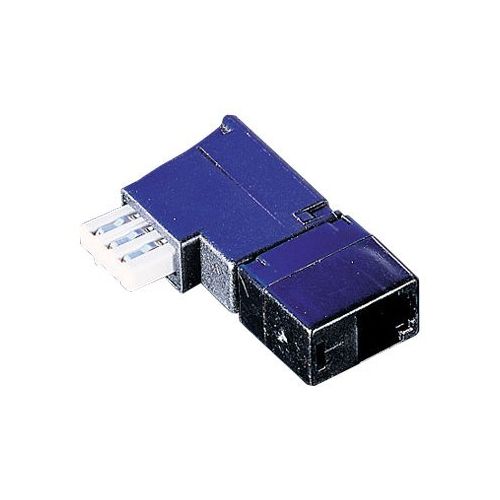 Secomp - Telefonadapter - TAE-N (M) bis RJ-12 (W) - Schwarz