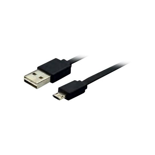 Roline - USB-Kabel - Micro-USB Type B (M) bis USB (M) - USB 2.0 - 1 m - geformt