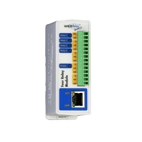 2N External IP Relay 4 OUT PoE Realais