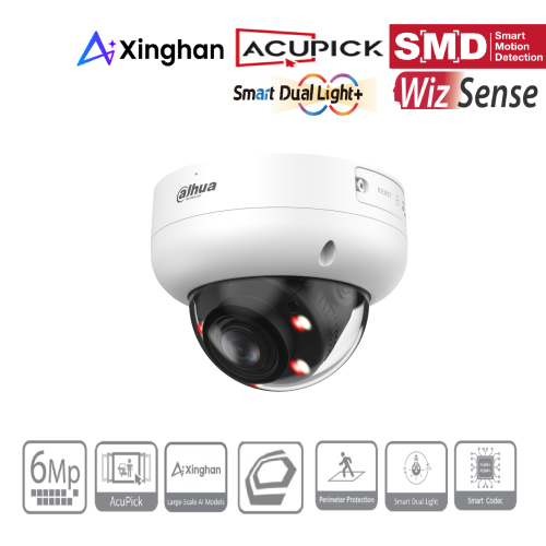 Dahua IPC-HDBW3649RP-ZS-IL (2,7-13,5mm) Dome Kamera 6MP