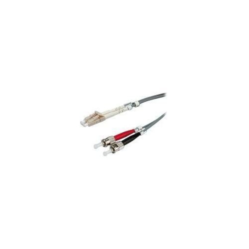 Roline Fibre Optic Jumper Cable - Patch-Kabel - LC Multi-Mode (M) bis ST multi-mode (M) - 50 cm - Glasfaser - 50/125 Mikrometer