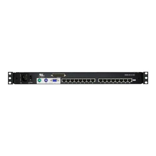 ATEN LCD KVM Switches KL1516AM - KVM-Konsole mit KVM-Switch - 16 Anschlüsse - PS/2, USB - 43.2 cm (17