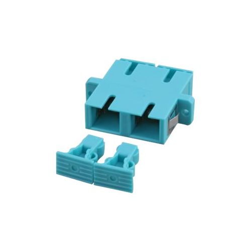 VALUE - Netzwerkkoppler - SC multi-mode (W) bis SC multi-mode (W) - Glasfaser - OM3 - Türkis