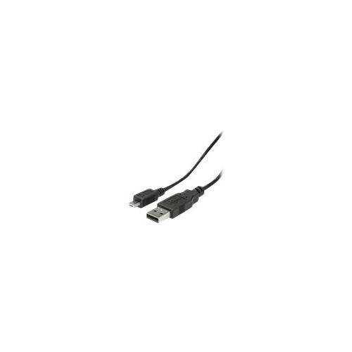 Roline - USB-Kabel - USB (M) bis Micro-USB Type B (M) - USB 2.0 - 1.8 m - Schwarz