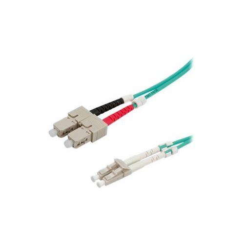 VALUE - Patch-Kabel - LC Multi-Mode (M) bis SC multi-mode (M) - 5 m - Glasfaser - 50/125 Mikrometer