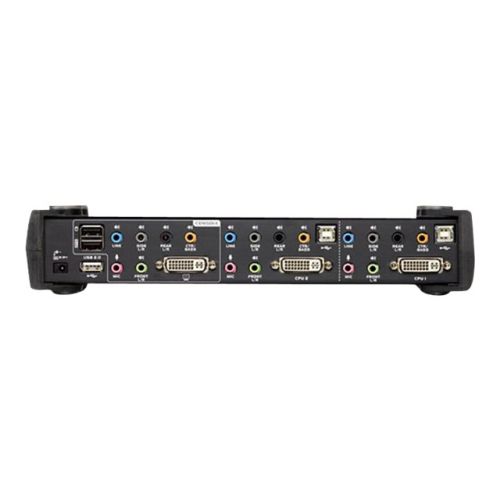 ATEN CubiQ CS1782A - KVM-/Audio-Switch - USB - 2 x KVM/Audio - 1 lokaler Benutzer - Desktop
