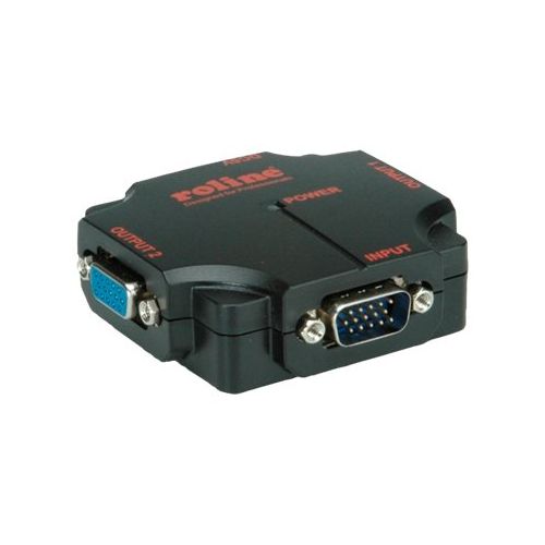 ROLINE VGA Video Splitter - Video-Verteiler - 2 x VGA