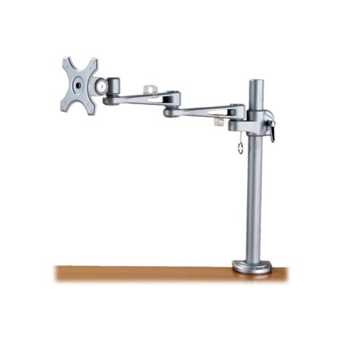 VALUE Single LCD Monitor Arm - Befestigungskit ( C-Klammer, Gelenkarm mit 5 Drehpunkten ) für LCD-Display - Aluminium - Tischmontage (optional)
