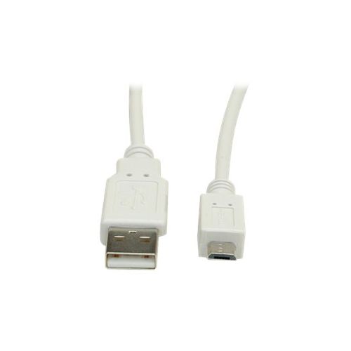 VALUE - USB-Kabel - USB (M) bis Micro-USB Type B (M) - USB 2.0 - 80 cm - weiß