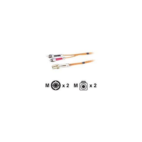 Roline LWL - Patch-Kabel - LC Multi-Mode (M) bis ST multi-mode (M) - 3 m - Glasfaser - 50/125 Mikrometer