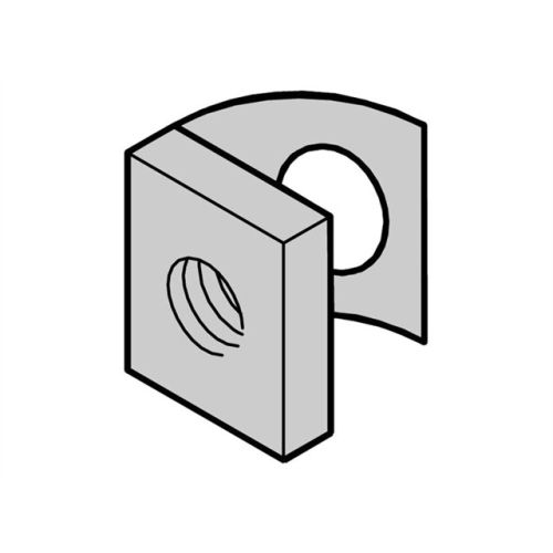 Schroff - Vorspannmutter für Rack - 48.3 cm (19