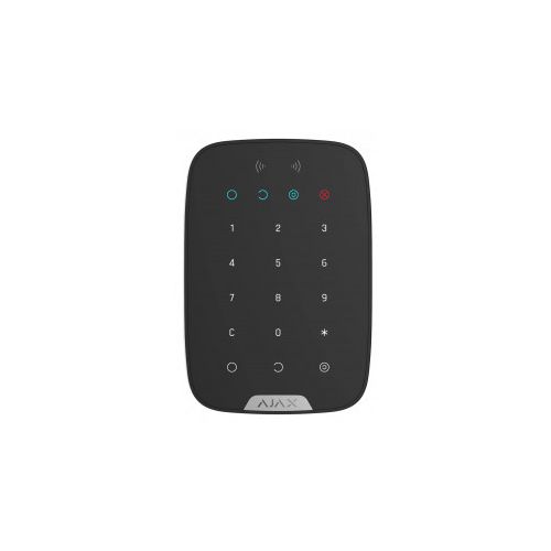 Ajax KeyPad Plus black Bedienfeld mit Kabellose Touch-Tastatur