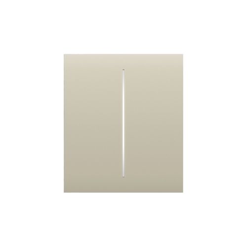 Ajax CenterButton (2-gang) [55] ASP ivory Intelligenter Lichtschalter