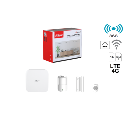 Dahua ART-ARC3800H-03-FW2(868) Alarmanlagen Set 4G