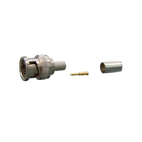 BNC Crimpstecker für Videoleitung RG58/59 