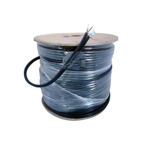 Rund Duplex Koaxialkabel 100 Meter RG59 Rund