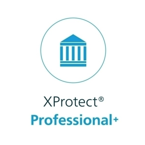 Milestone XPPPLUSDL XProtect Professional+ Kameralizenz, für 1 Kamera