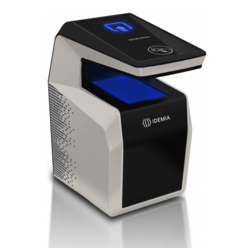 Idemia MorphoWave SP MD Berührungsloser Fingerabdruck Scanner, Kartenleser, Mifare, QR-Funktion