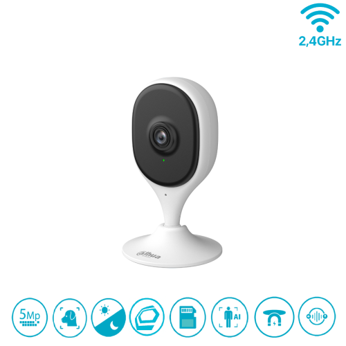 Dahua IPC-C5AP-0280B-EUR (2,8 mm) Mini Kamera 5MP WLAN
