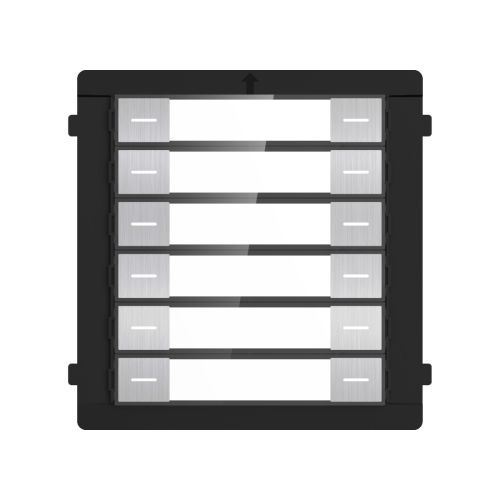 HIKVISION DS-KD-K12/S Edelstahl Türklingeln 12 Tasten