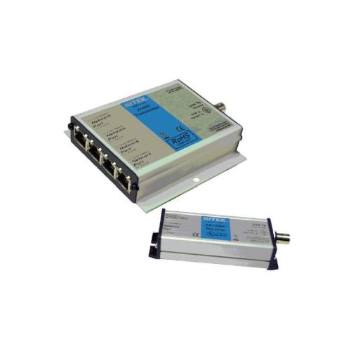 Nitek EL4500C PoE Extender Koax mit 4 Ports