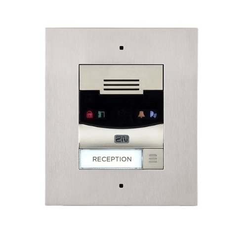 2N EntryCom Türsprechanlage IP Solo Flush
