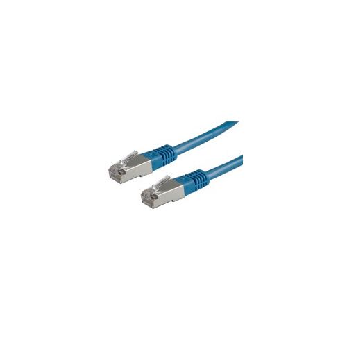 ROLINE S/FTP Patchkabel Kat. 5e blau 0,5m-5m