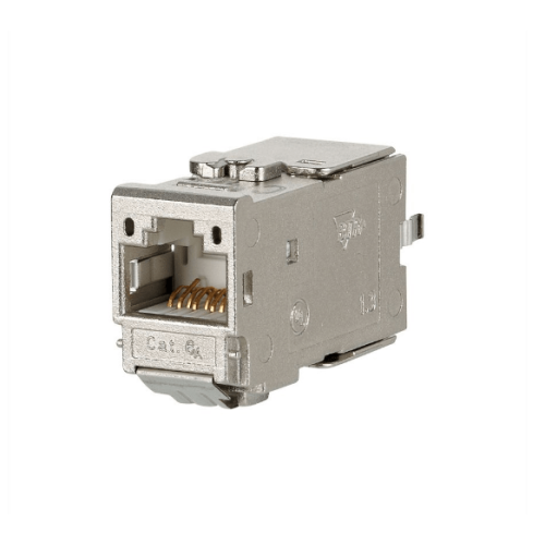 Metz Connect  BTR C6A Modul Kat. 6A, 180°, Kabelmontage ohne Werkzeug