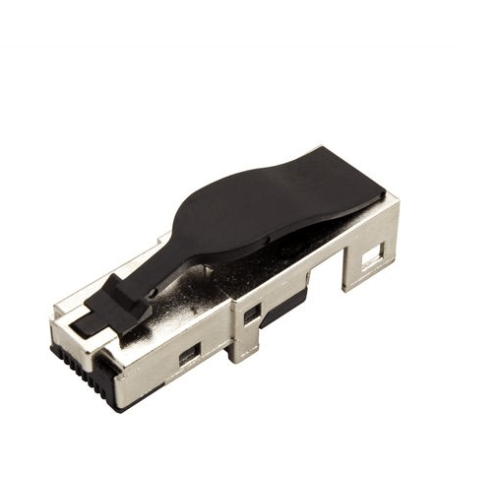 Metz Connect BTR E-DAT Industrie IP20, feldkonfektionierbarer RJ45-Stecker, schwarz