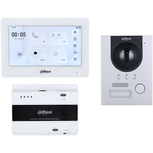 Dahua DHI-KTD01L(S) Türsprechanlage Aufputz IP-Intercom Set