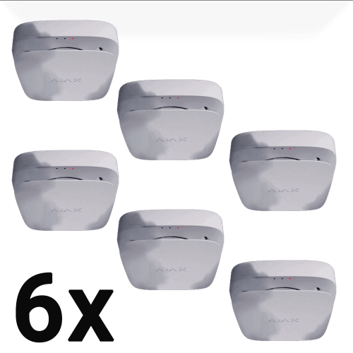 Ajax Alarmanlage Set AJ42-W Melder-Ergänzung 6x