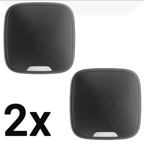 Ajax Alarmanlage Set AJ 43-S Alarmsirene-Ergänzung  