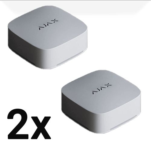 Ajax Alarmanlage Set AJ45-W Melder-Ergänzung 2x