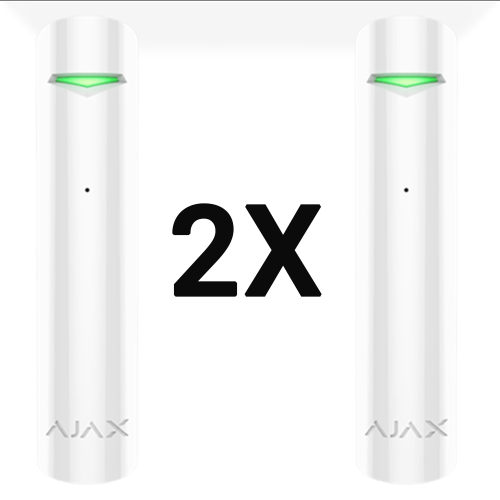 Ajax Alarmanlage Set AJ34-W Melder-Ergänzung 2x