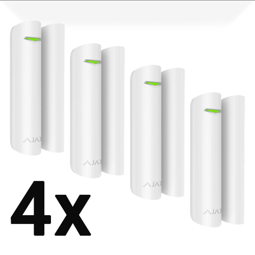 Ajax Alarmanlage Set AJ52-W Melder-Ergänzung 4x