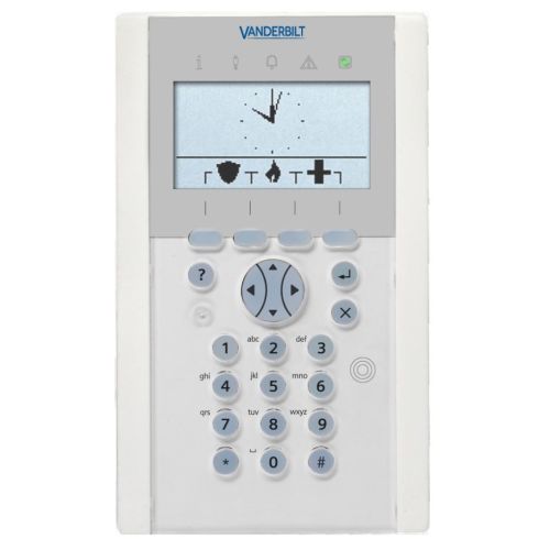 Vanderbilt SPCK623.100 Comfort Keypad w. Audio/CR Bedienteil
