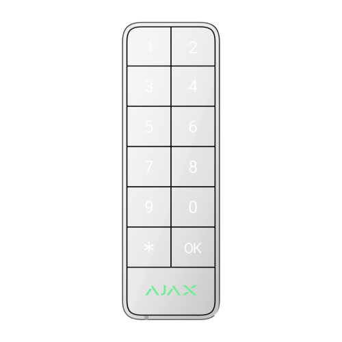 Ajax Superior KeyPad Outdoor Fibra weiß