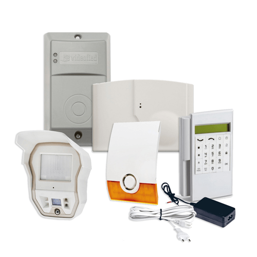 Videofied Funkalarmanlage Komplettset professional  für Außenbereich Überwachung Set 3