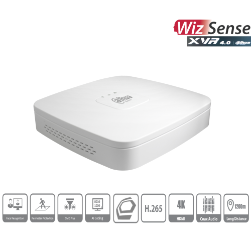 Dahua XVR5104C-4KL-I3(V3.0) Multisignal Videorekorder XVR 4 Kanal