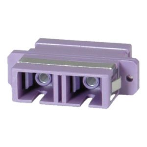 VALUE - Netzwerkadapter - SC multi-mode (W) bis SC multi-mode (W) - Glasfaser - OM4 - Violett