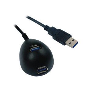 VALUE - USB-Verlängerungskabel - USB Type A (M) bis USB Type A, USB Type A (power only) (W) - USB 3.0 - 1.5 m - Schwarz