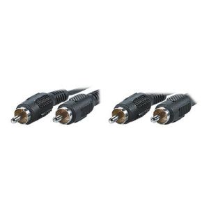 VALUE - Videokabel - RCA (M) bis RCA (M) - 10 m - abgeschirmt - Schwarz