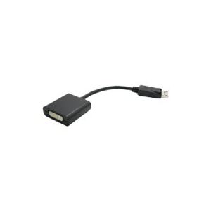 VALUE - Display-Adapter - DVI-D (W) bis DisplayPort (M) - 15 cm - Schwarz