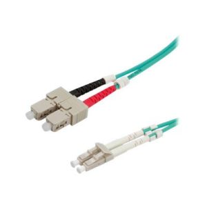 VALUE - Patch-Kabel - LC Multi-Mode (M) bis SC multi-mode (M) - 5 m - Glasfaser - 50/125 Mikrometer