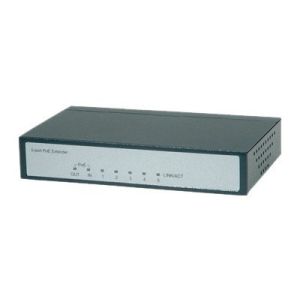 ROLINE - Switch - 1 x 10/100 (PoE) + 4 x 10/100 - Desktop - PoE
