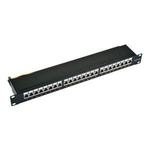 VALUE - Patch Panel - RJ-45 X 24 - Schwarz - 48.3 cm ( 19