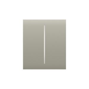 Ajax CenterButton (2-gang) [55] ASP olive Intelligenter Lichtschalter