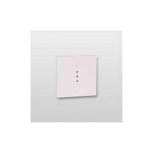 Telenot Abdeckkappe GAK3-E2 mit Lichtleiter Reinweiß seidenmatt