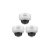 HIKVISION Kamera-Set 3x IP Dome Überwachungskamera DS-2CD3156G2-IS(2.8mm)(C)