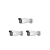 HIKVISION Kamera-Set 3x IP Bullet Kamera DS-2CD2666G2-IZS(2.8-12mm)(C)